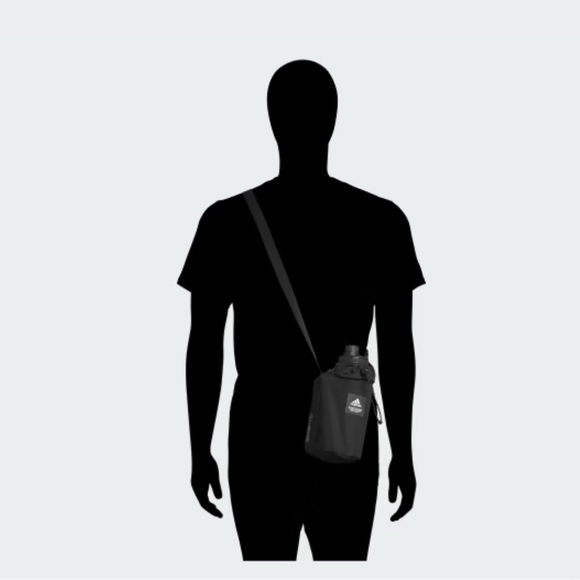 Adidas Crossbody Adjustable Black Bag - Picture 8 of 8